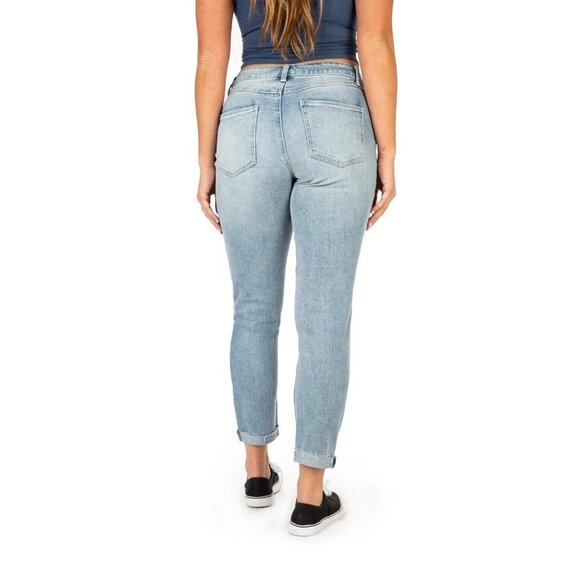 NWT Rewash light wash blue denim high rise stretch jeans - Picture 5 of 8